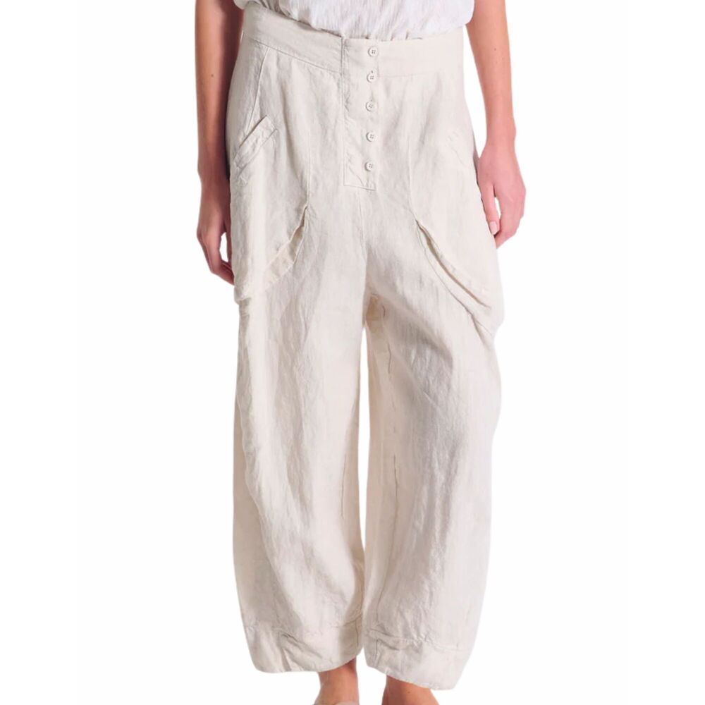 TRANSIT Women’s Wide-Leg Linen Trousers